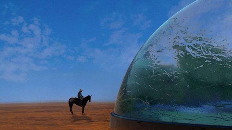 Blue Skies on Mars