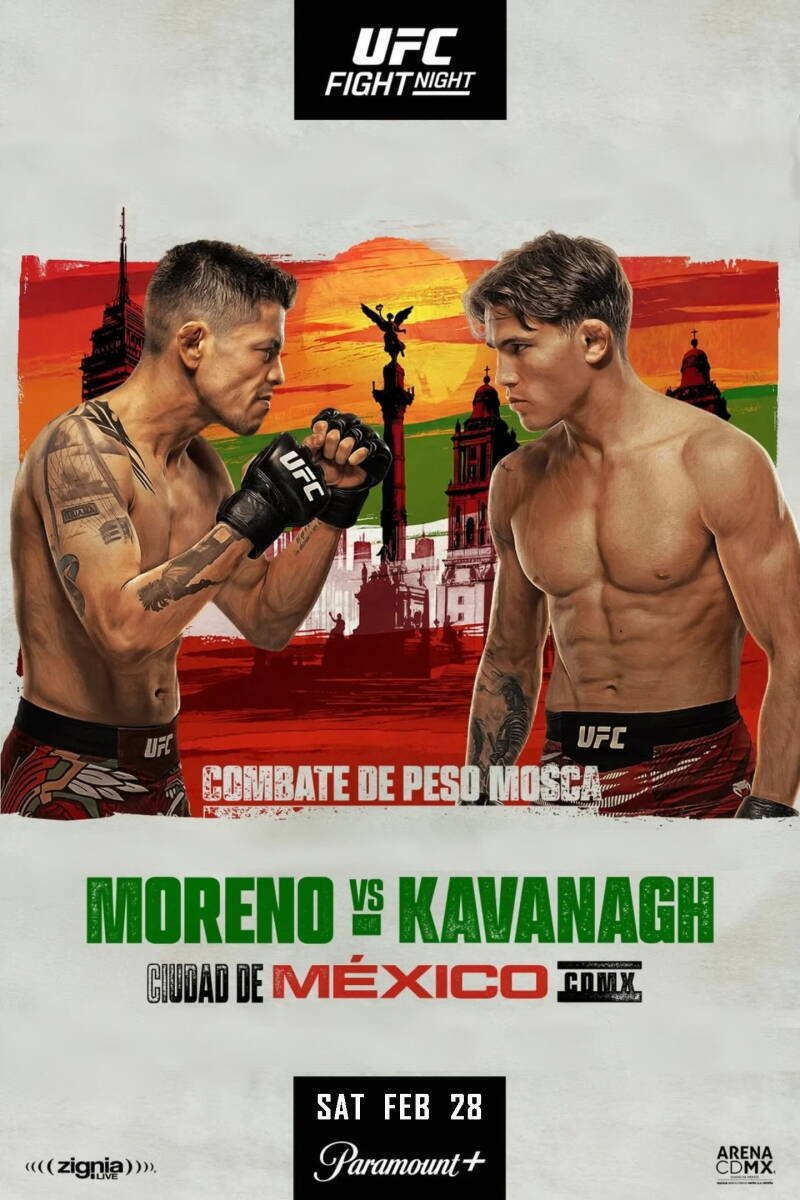 UFC Fight Night 268: Moreno vs. Kavanagh