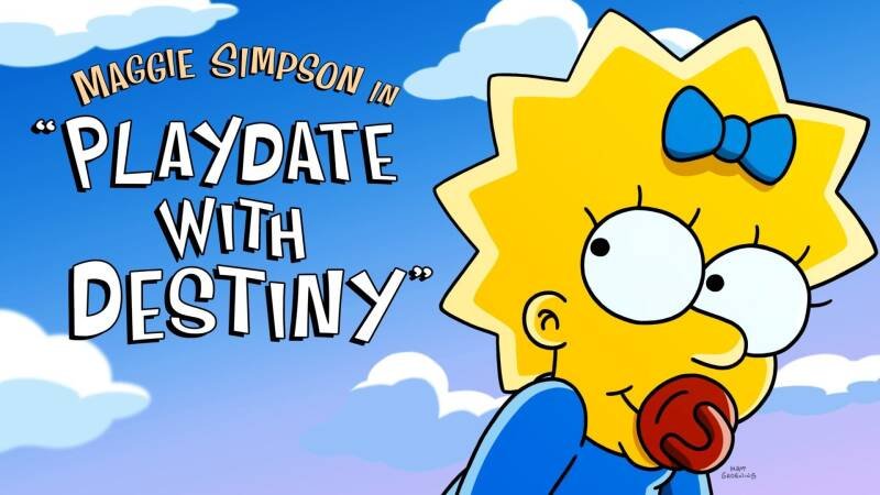 Maggie Simpson in "Playdate with Destiny"