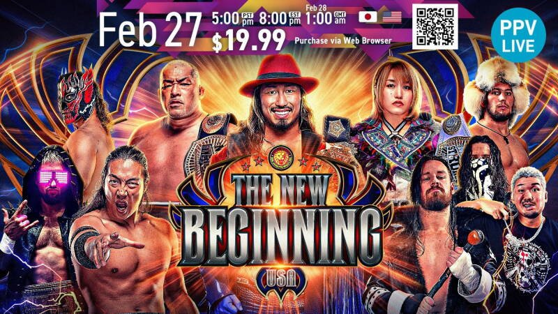 NJPW The New Beginning USA 2026