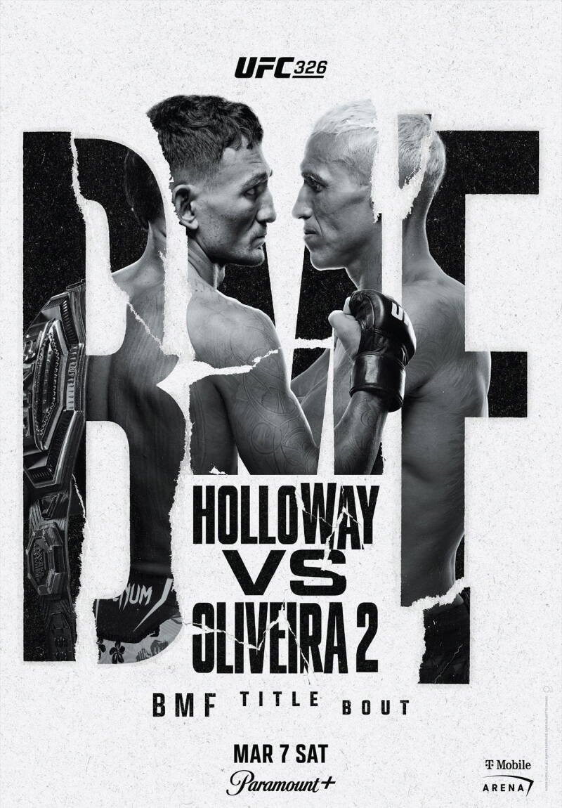 UFC 326: Holloway vs. Oliveira 2
